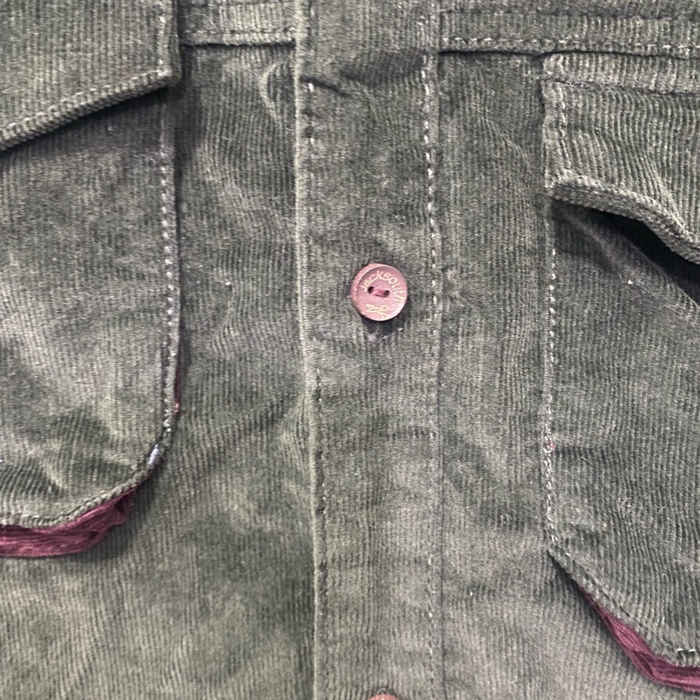 Jack South Men Corduroy Buttoned Down Shirt - Picture 2 of 8